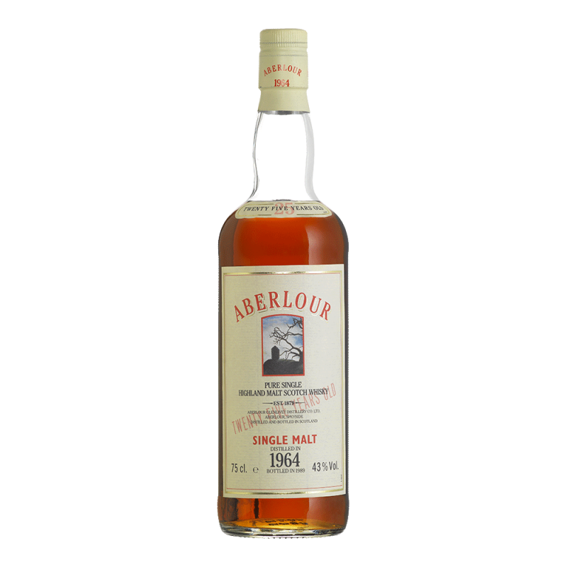 Aberlour 25 Year Old 1964 Single Malt Scotch Whisky Speyside The Whisky Lodge