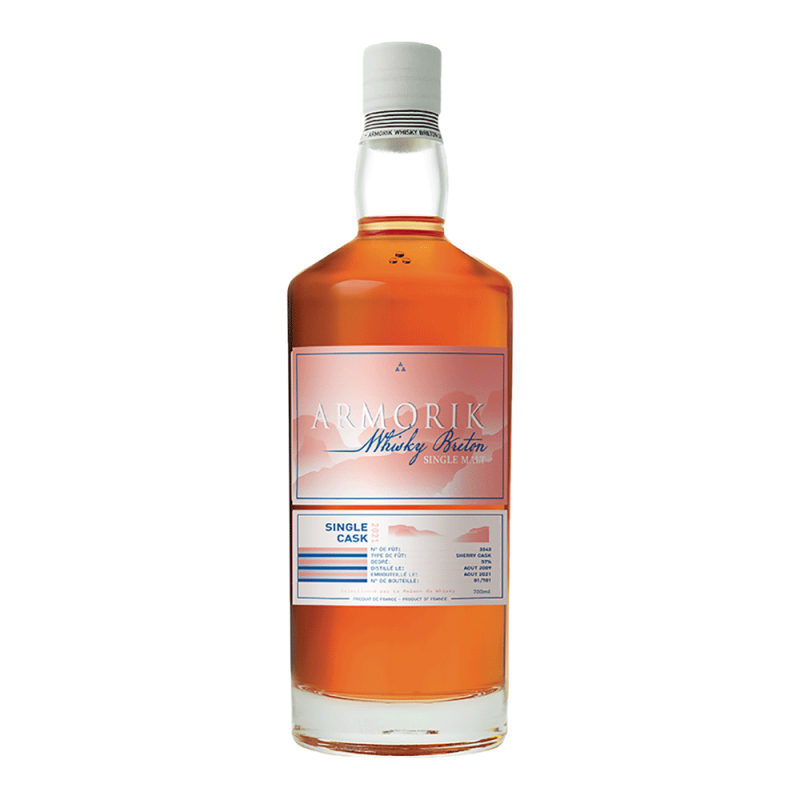 Whisky single malt breton ARMORIK : la bouteille de 70cL à Prix