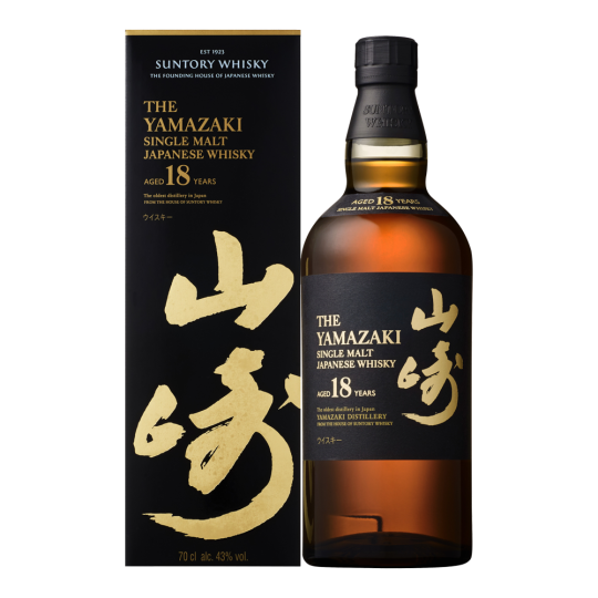 Whisky The Yamazaki, 18 ans d'âge 43° - 70cl