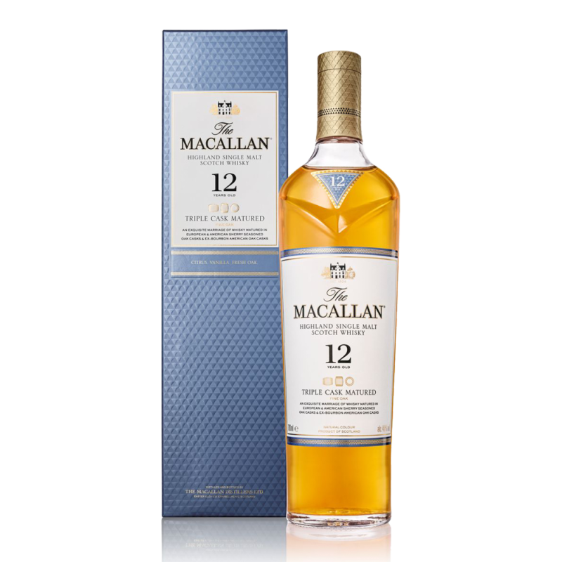 Macallan 12 year old Triple Cask - Single Malt Scotch Whisky