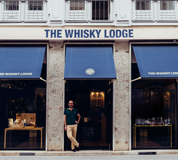 The Whisky Lodge, an institution in Lyon for spirits lovers.